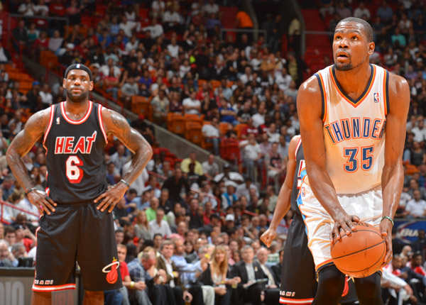 LeBron James, Kevin Durant
